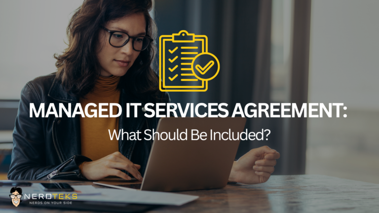 Managed IT services agreement guide explaining what businesses should review before choosing an IT support provider.