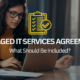 Managed IT services agreement guide explaining what businesses should review before choosing an IT support provider.